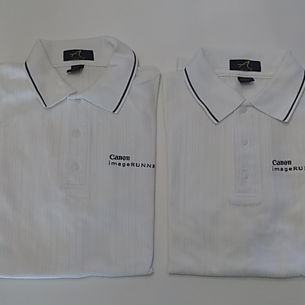 Canon imagerunner Polo shirt men's large